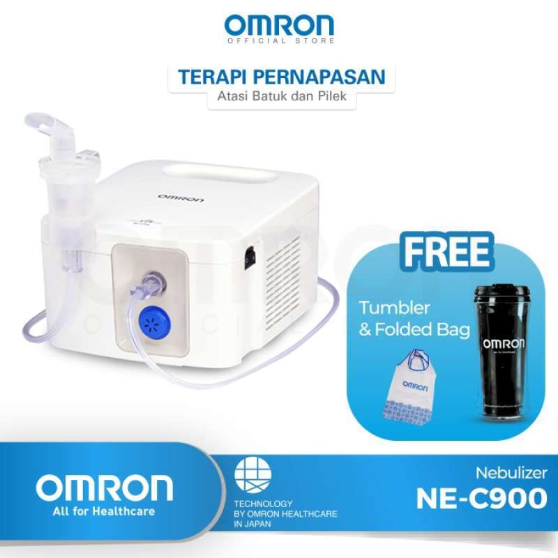 Promo OMRON Compressor Nebulizer NEC900 Diskon 23 di Seller Alkesmu