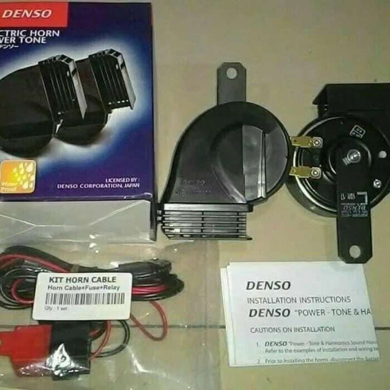 Jual Klakson Denso keong waterproof ORIGINAL dan relay di Seller JAI