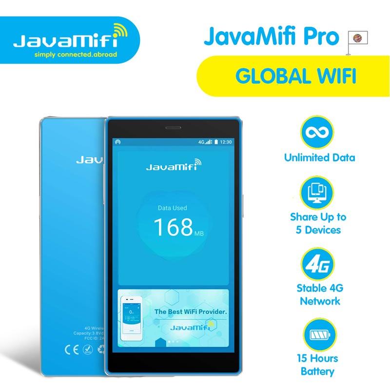 Jual Javamifi Pro Global Travel Wifi Unlimited 140+ Countries Ownership