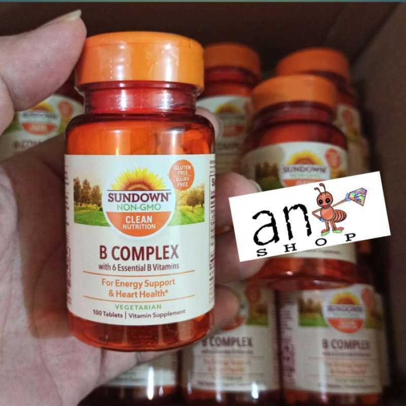 Promo Promo Of The Year Vitamin B Complex (B1,B2,B3,B6,B12) - Sundown - 100 Tablets Yuk Kak ...