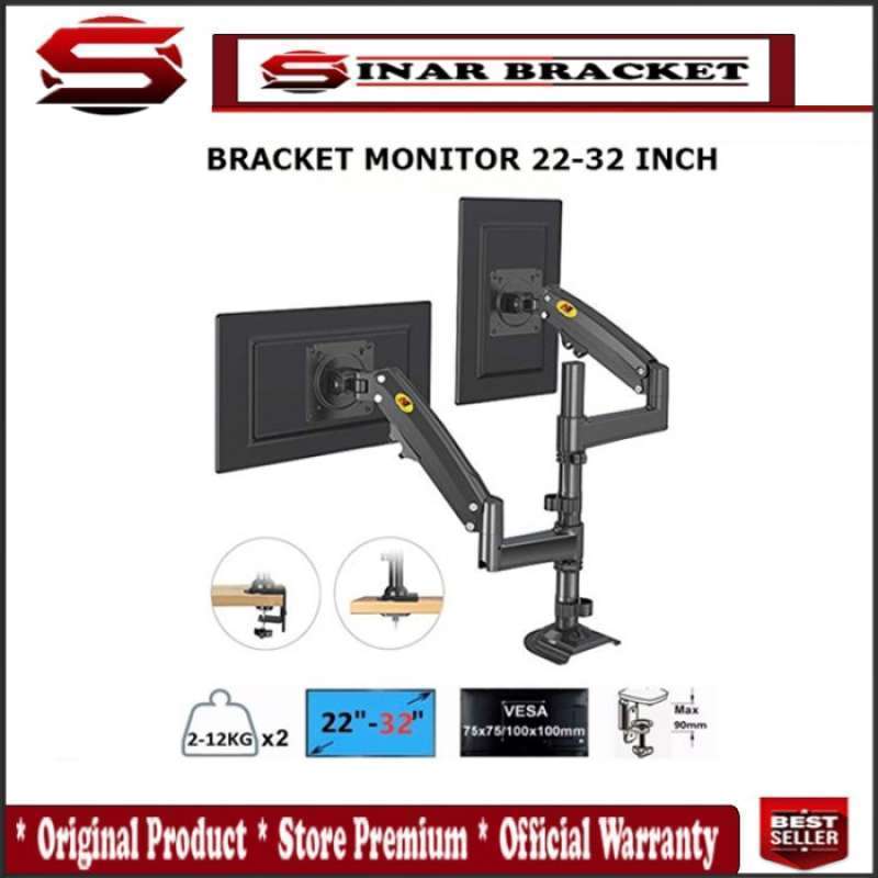 Promo Bracket TV Monitor LED LCD Gas Spring NB H180 2232 inch NEW
