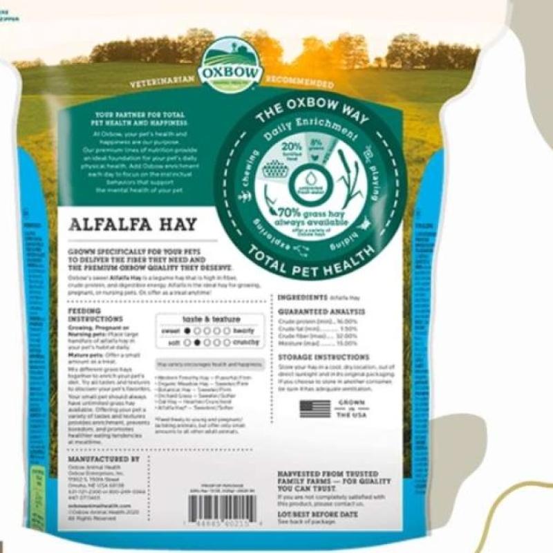 Promo OXBOW ALFALFA 425G HAY Diskon 23 di Seller Enigma Kapuk, Kota
