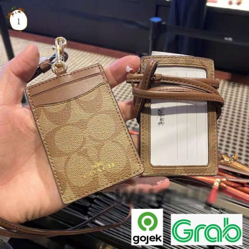 Jual Jual Name Tag Holder Gantungan ID Card Holder Coach New York
