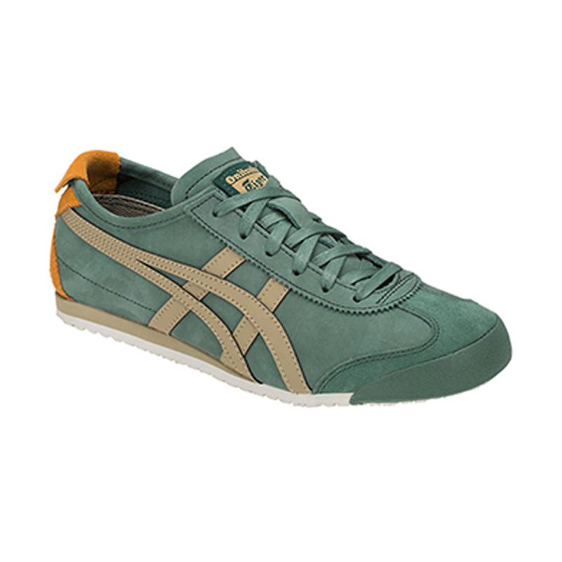 Jual Onitsuka Tiger Mexico 66 300 Hiking Sneakers Unisex Green di