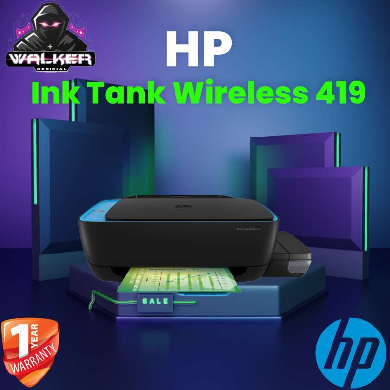 Jual HP Ink Tank Wireless 419 / Printer Wireless di Seller Walker ...