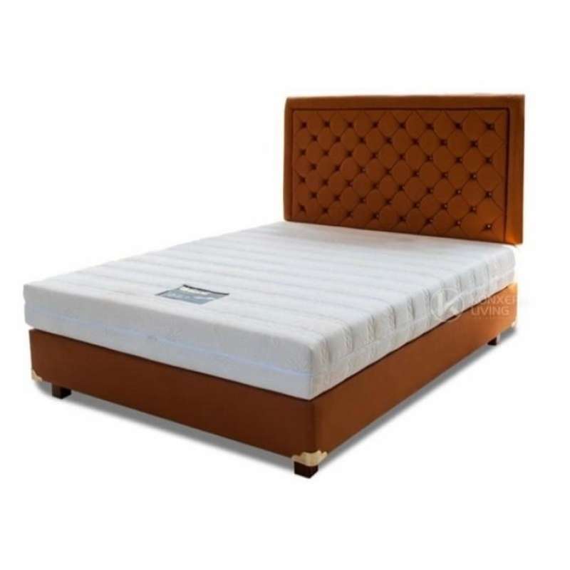 Jual Full Set Kasur Uniland Latex Rebounded Sheraton - 140x200 Spring ...