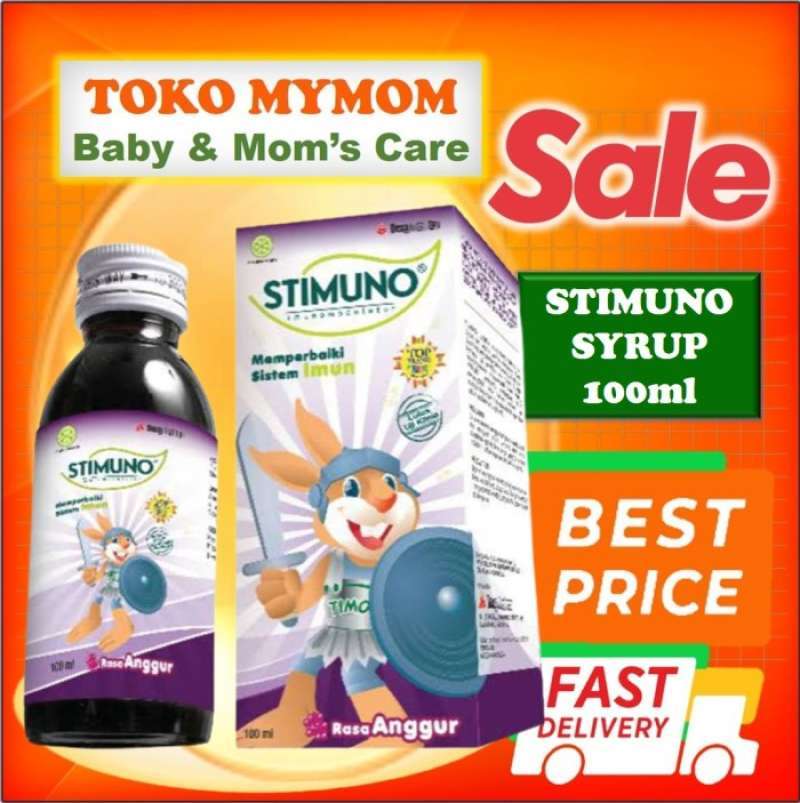 Jual [Bpom] Stimuno Syrup 100Ml / Vitamin Anak Sirup / My Mom di Seller