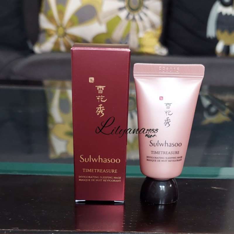 Jual Sulwhasoo Timetreasure Invigorating Sleeping Mask 15Ml Masker