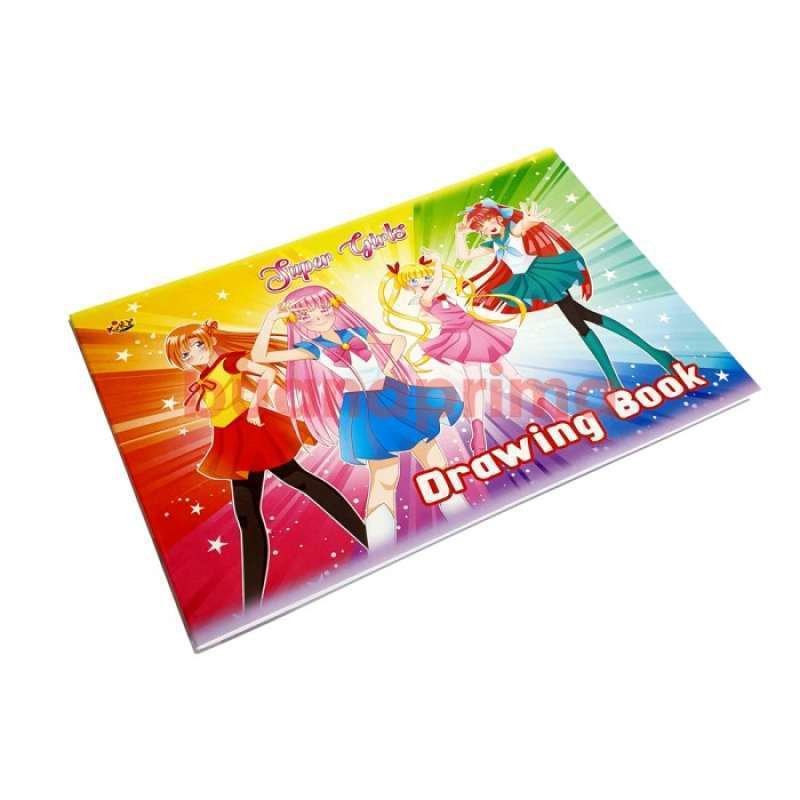 Promo Buku Gambar A4 Kiky Menggambar Drawing Paper Book Motif laki