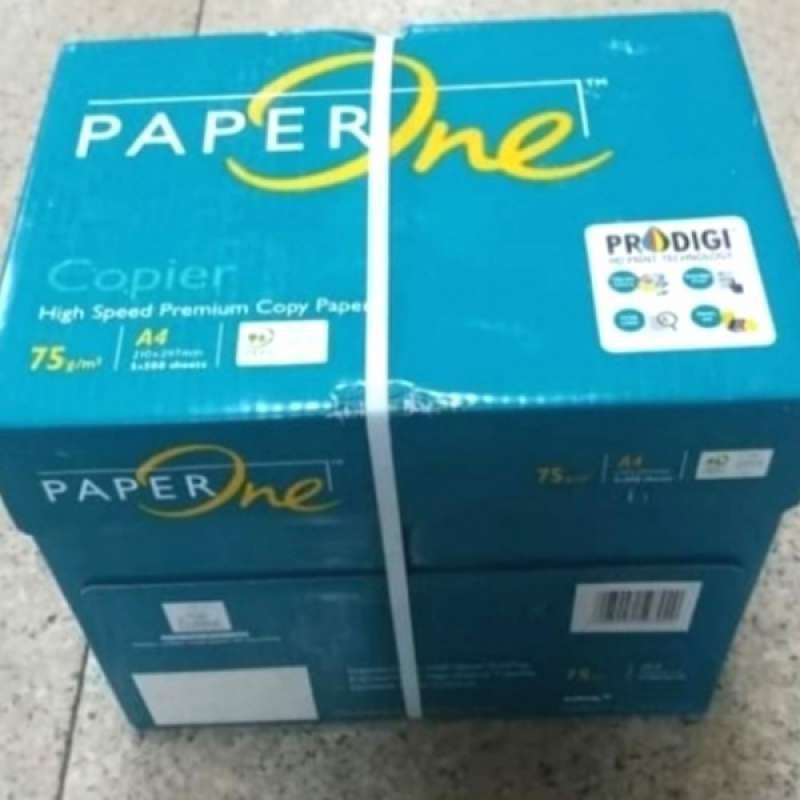 Promo Kertas Hvs A4 75 Gr Paper One 1 Box Isi 5 Rim Diskon 15% Di ...