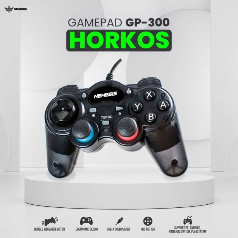 Promo NYK Nemesis HORKOS GP300 Multiplatform - Gamepad Diskon 23% di ...