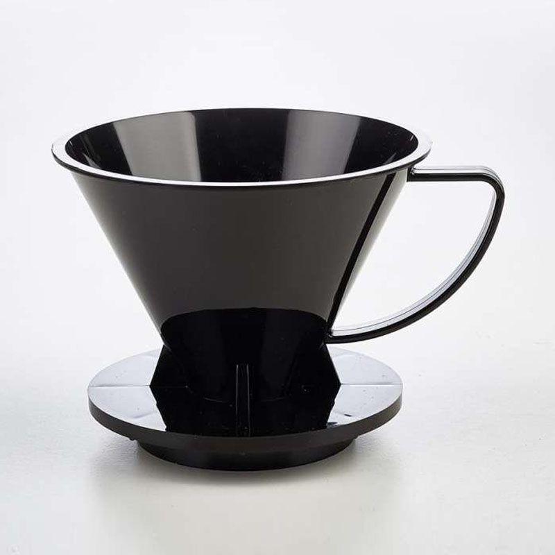 Jual SUJI 01 Black Coffee Kopi Plastic V60 Alat Seduh Pourover Dripper