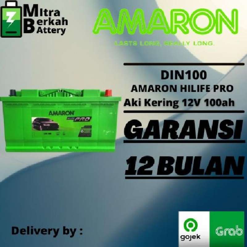 Jual AKI KERING MOBIL RANGER ROVER DIN100 AMARON HILIFE PRO di Seller