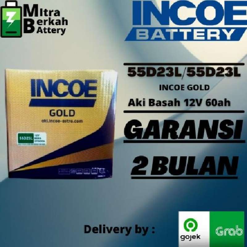 Jual Aki Basah Mobil ALPHARD 55D23L incoe gold di Seller Mitra Berkah