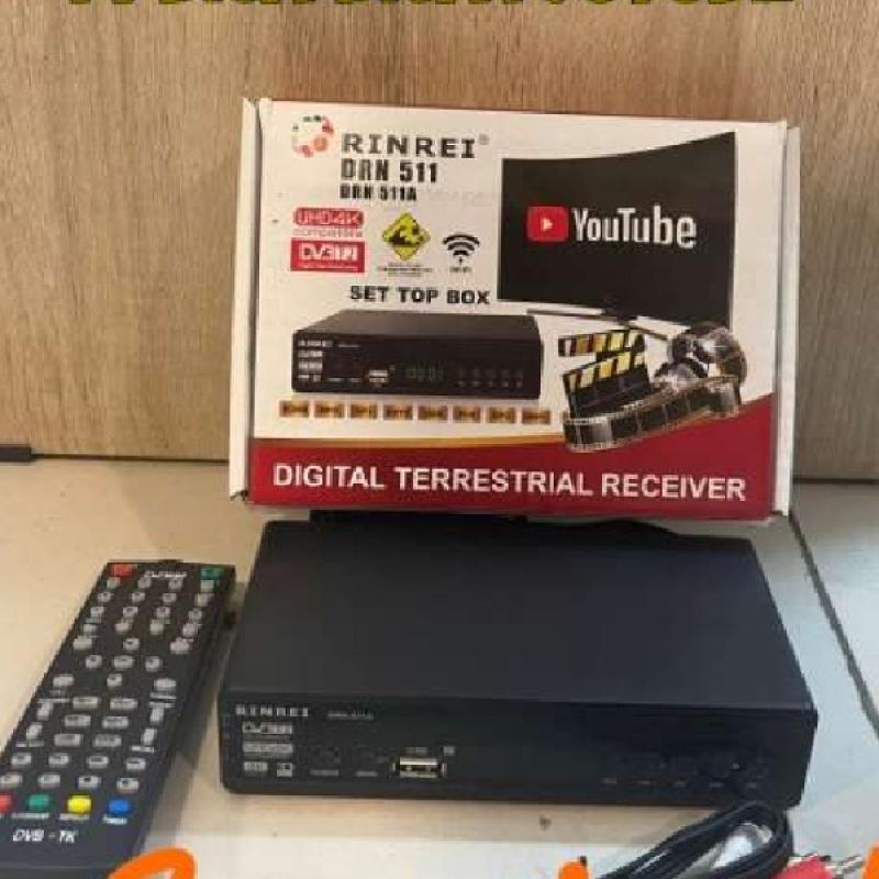Jual Set Top Box RINREI DVB 8000HD Alat Penerima Siaran TV Digital