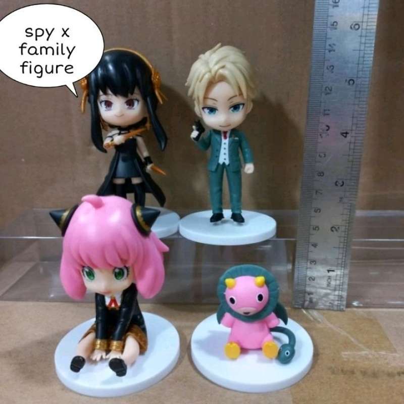 Jual spy x family yor Anya loid action figure set 4pcs di Seller