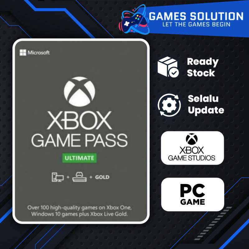 Jual Xbox Game Pass Ultimate Di Seller Games Solution Kampung Rawa