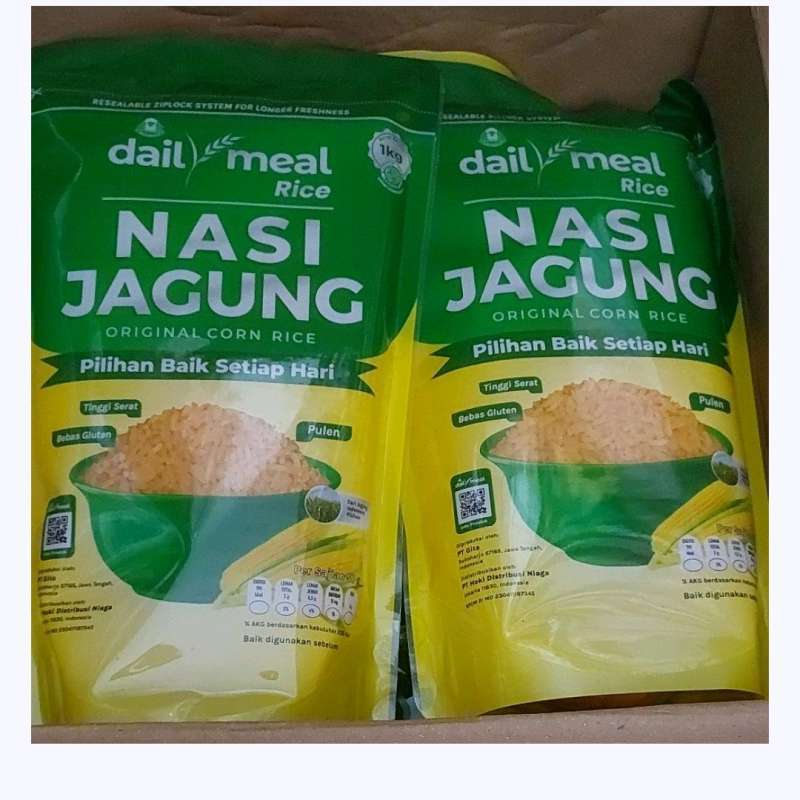 Jual Topi Koki Nasi Jagung 1 kg BERAS JAGUNG ( ORIGINAL CORN RICE ) di