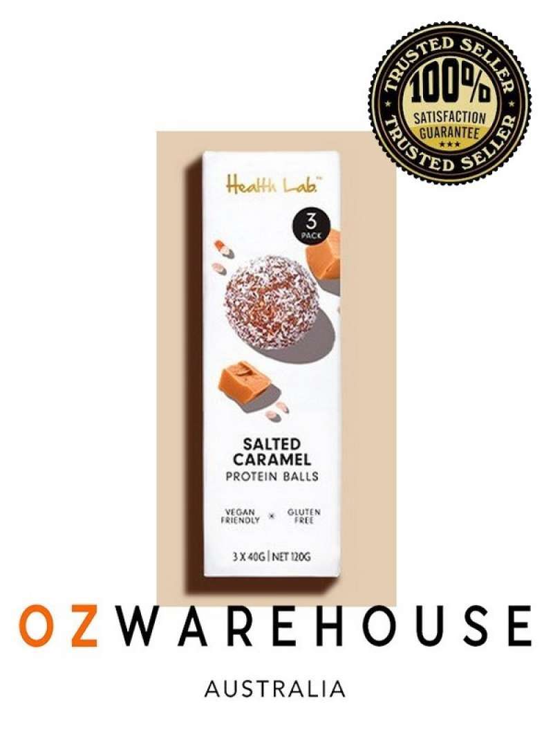 Jual Health Lab Salted Caramel Protein Balls 3x40g di Seller Ozwarehouse 6155 Canning Vale