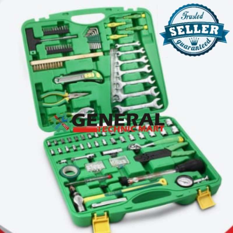 Promo Tekiro Mechanic Tool 130 Pcs / Tekiro Tool Set Tool Kit Diskon 15
