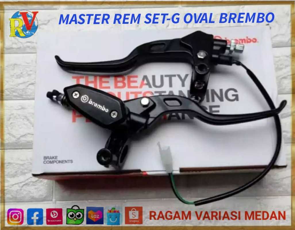 Jual Master Rem/brake Master Set Oval Brembo Di Seller Ragam Variasi ...
