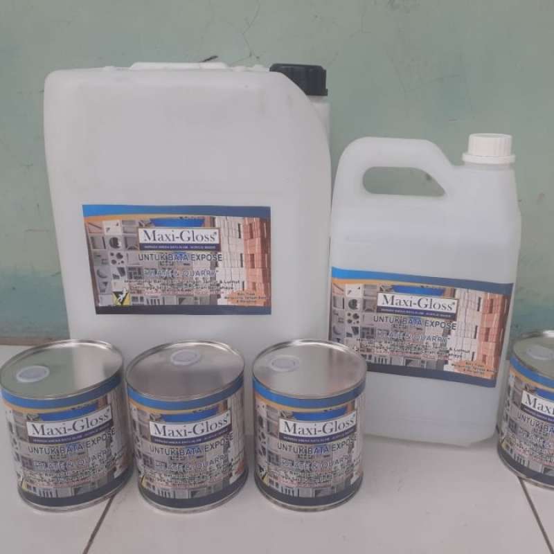 Promo coating pelapis batu alam. semen dan bata expose maxi Gloss 1
