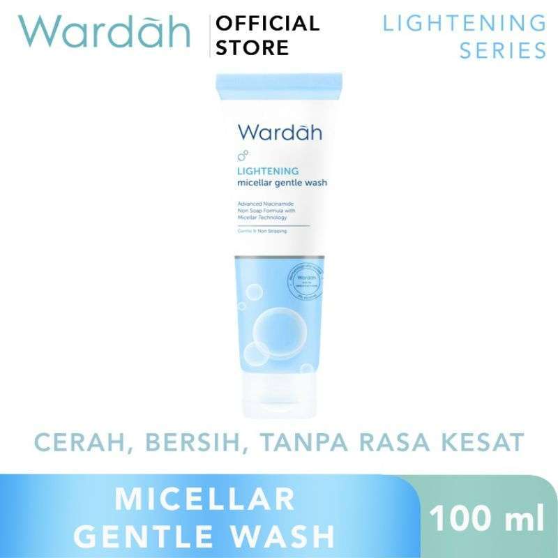 Jual Wardah Lightening Micellar Gentle Wash 50ml/100ml Di Seller