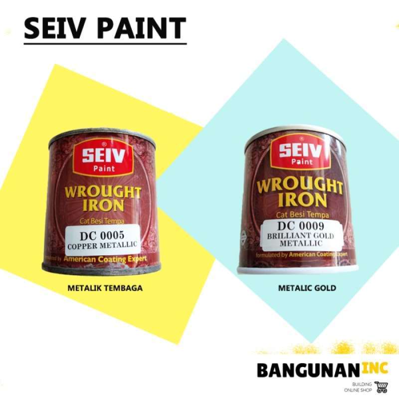 Promo CAT BESI WARNA TEMBAGA SEIV COPPER METALIC CAT PAGAR TEMBAGA 250