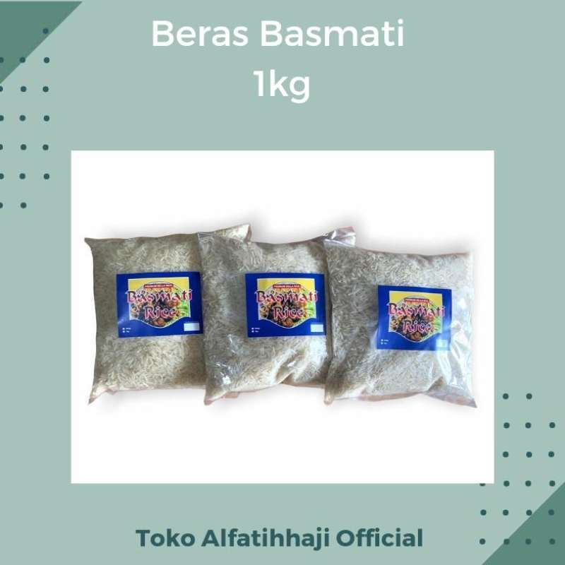 Jual Beras Basmati Sella Murah 1kg Beras Nasi Arab / Basmati Bandung di
