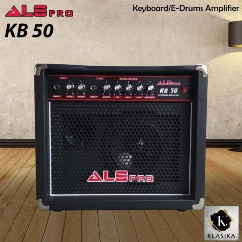 Jual ALS Pro KB 50 / KB50 Amplifier Keyboard Drum Elektrik terjamin