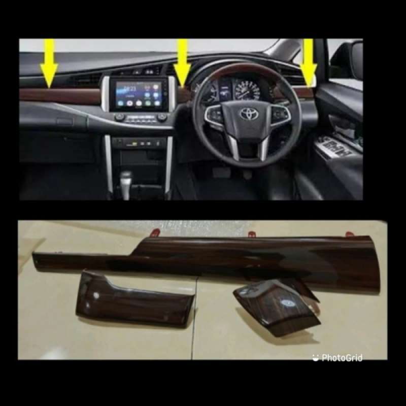 Panel Mobil Innova 2018 Jual Free Ongkir Panel Wood Dashboard Innova Reborn Venturer Panel Kayu ...