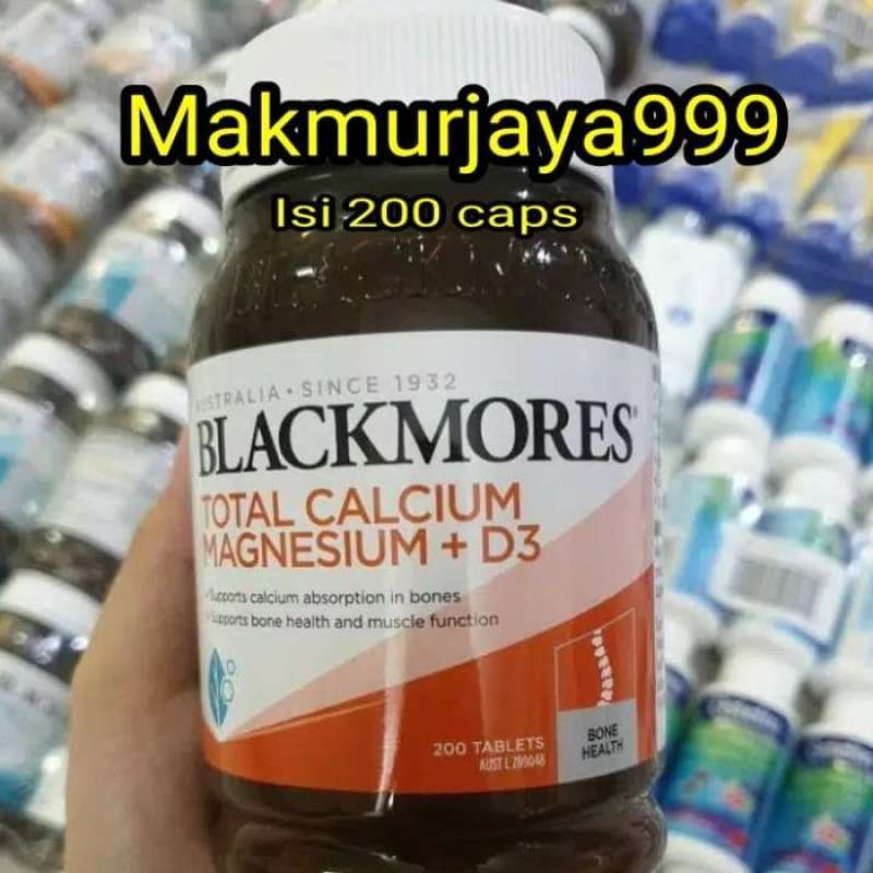 Jual Ready stok.. Blackmores total calcium magnesium vitamin D3 di