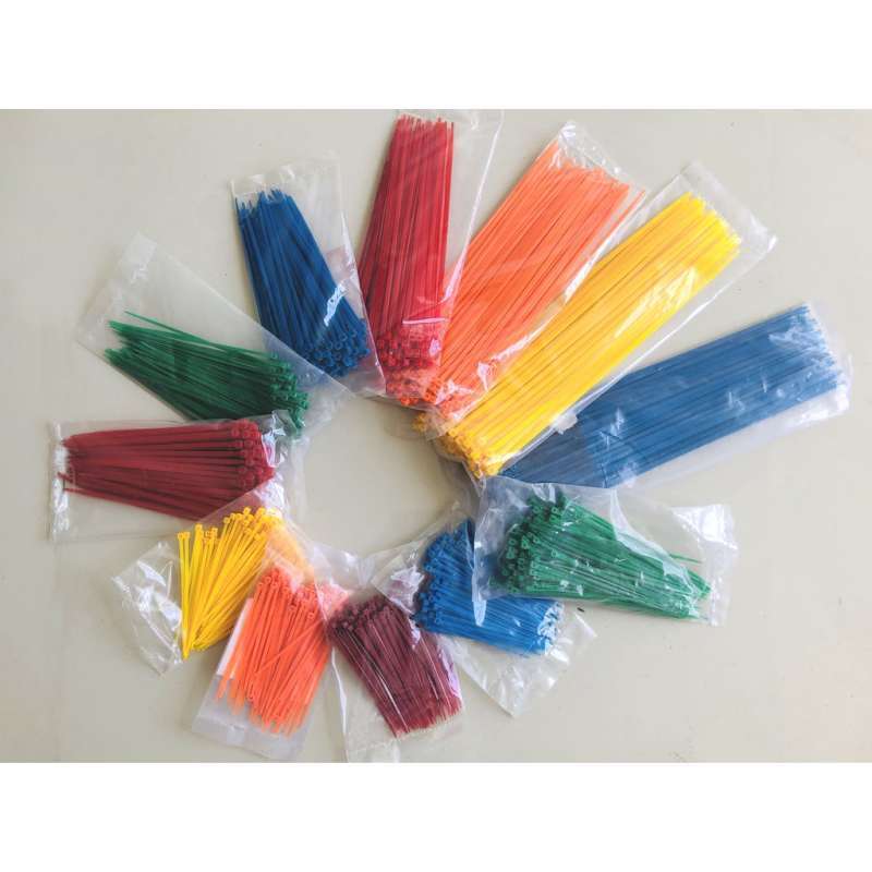 PROFI CABLE TIES Fascette 4,8x200mm Blu 300 pezzi | Alta Tenuta Nylon 6.6