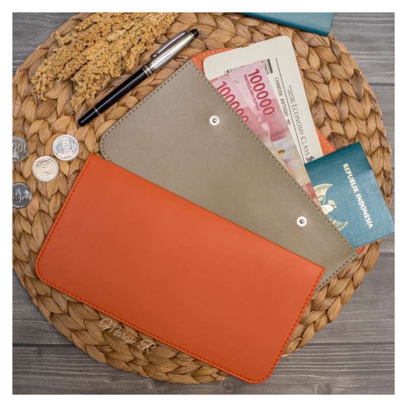 Jual Passport Travel Wallet Dompet Boarding Pass di Seller Margie R