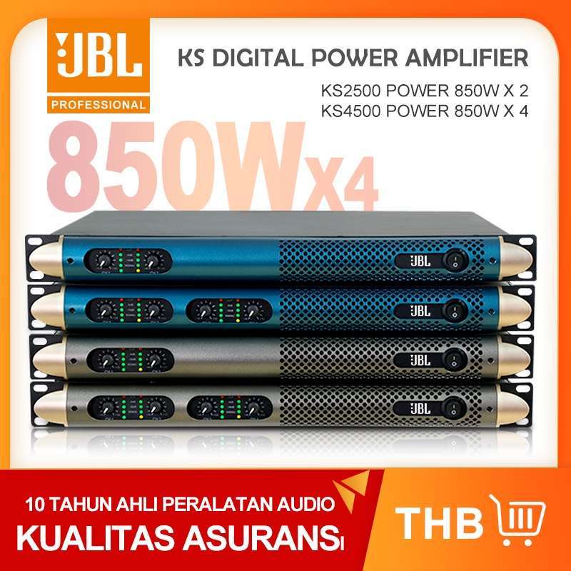Jual Power Amplifier Jbl Ks2500/ks4500 2/4 Channel 850w High Power