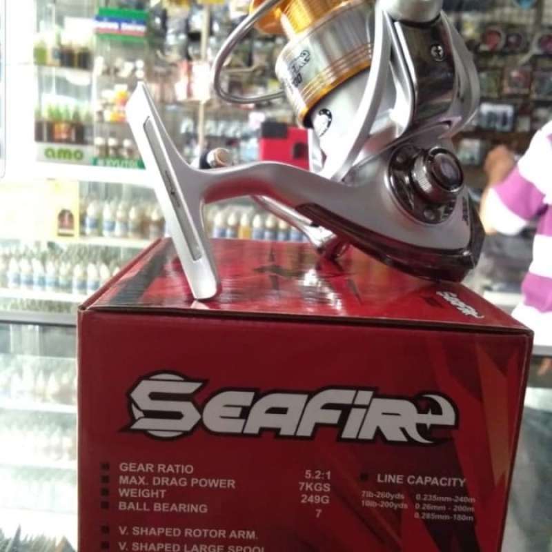 Jual reel hammerhead seafire 3000 full metal body di Seller Barbersport