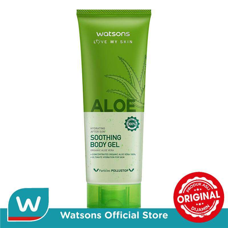 Promo Watsons Aloe Hydrating After Sun Soothing Body Gel 100ml Diskon