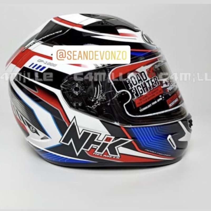 Jual HELM NHK GP 1000 Double Visor FULL Face Size L di Seller Toryy