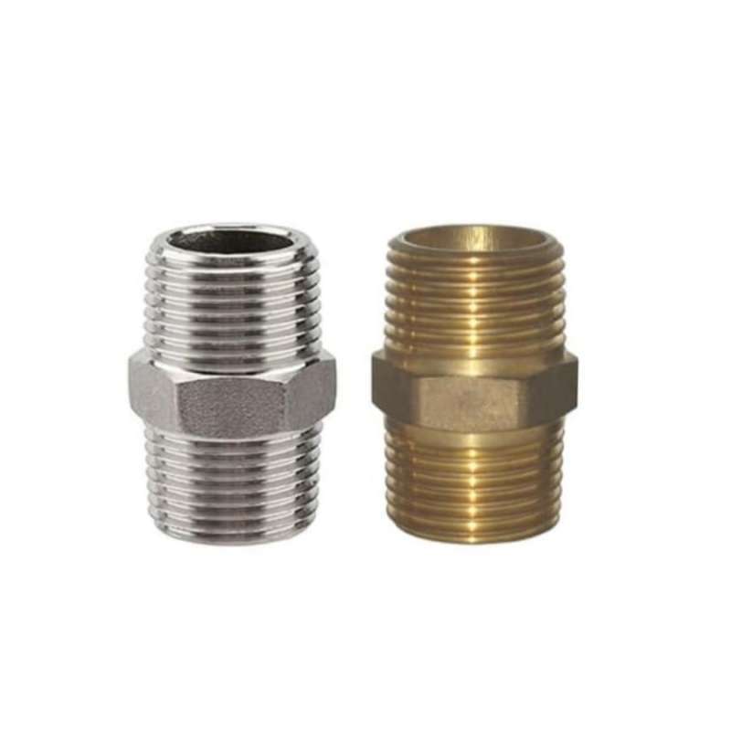Jual Double Nepel 3/8 X 3/8 Kuningan Di Seller Dikong Teknik - Braga ...