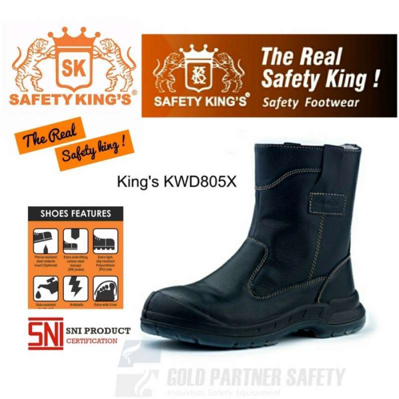 Jual Sepatu Safety Shoes Kings Kwd 805X Original By Safety Kings