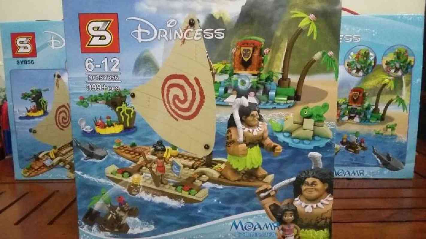 Jual MOANA OCEAN VOYAGE Blocks Lego PRINCESS Perahu Layar Hawaii di