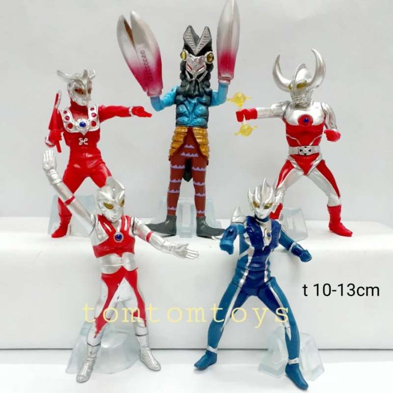 Jual ULTRAMAN Action Figure set Monster Kaiju Alien Baltan Zetton
