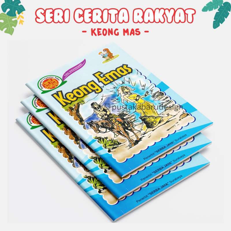 Jual Buku Cerita Anak Bergambar Cerita Rakyat Ken Arok Keong Mas Jaka