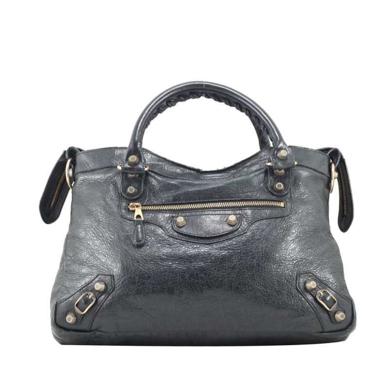 Jual SECOND CHANCE I9850C Balenciaga Town Black Mini Button RGHW