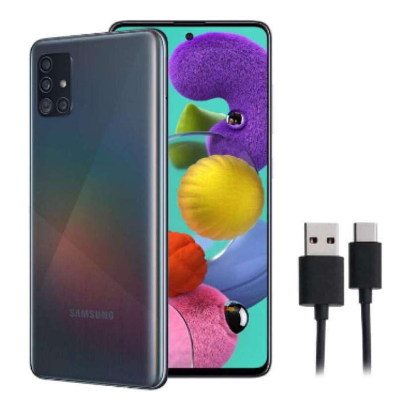 Jual Samsung Galaxy A51 (Prism Crush Black, 128 GB) Online