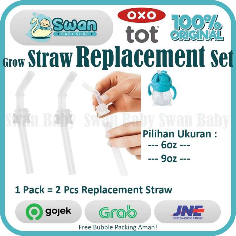 Jual Oxo Tot Grow Straw Cup Replacement Straw Set 9oz Di Seller Swan