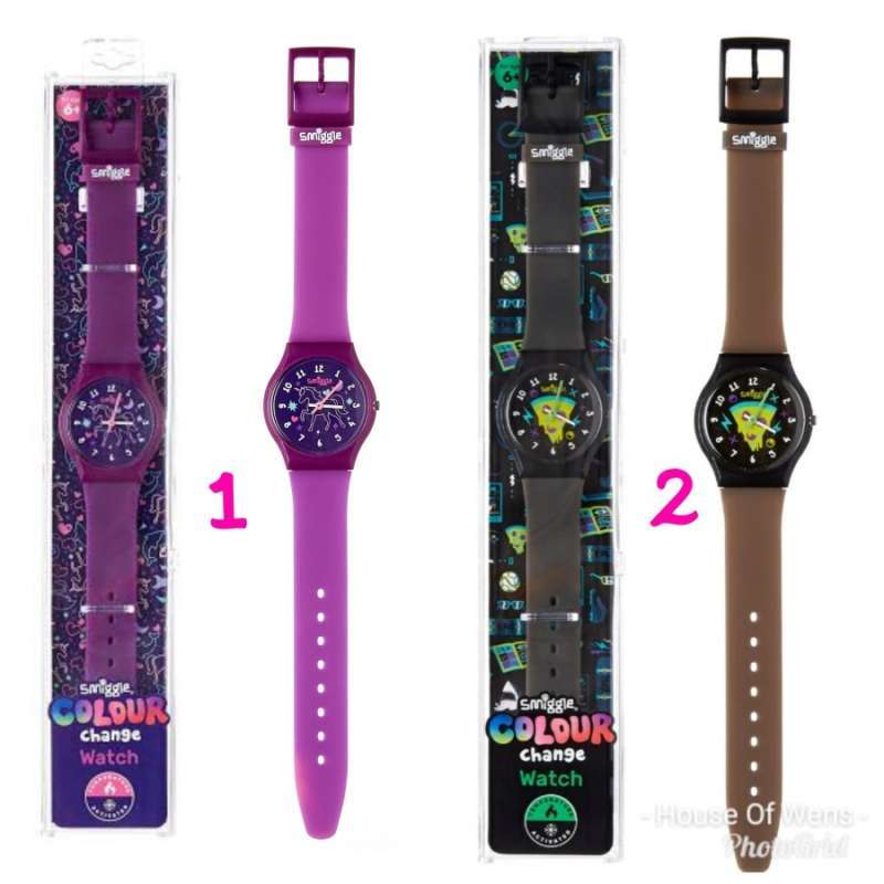 Jual Smiggle Colour Change Watch Jam Smiggle Ungu Di Seller Kolopa