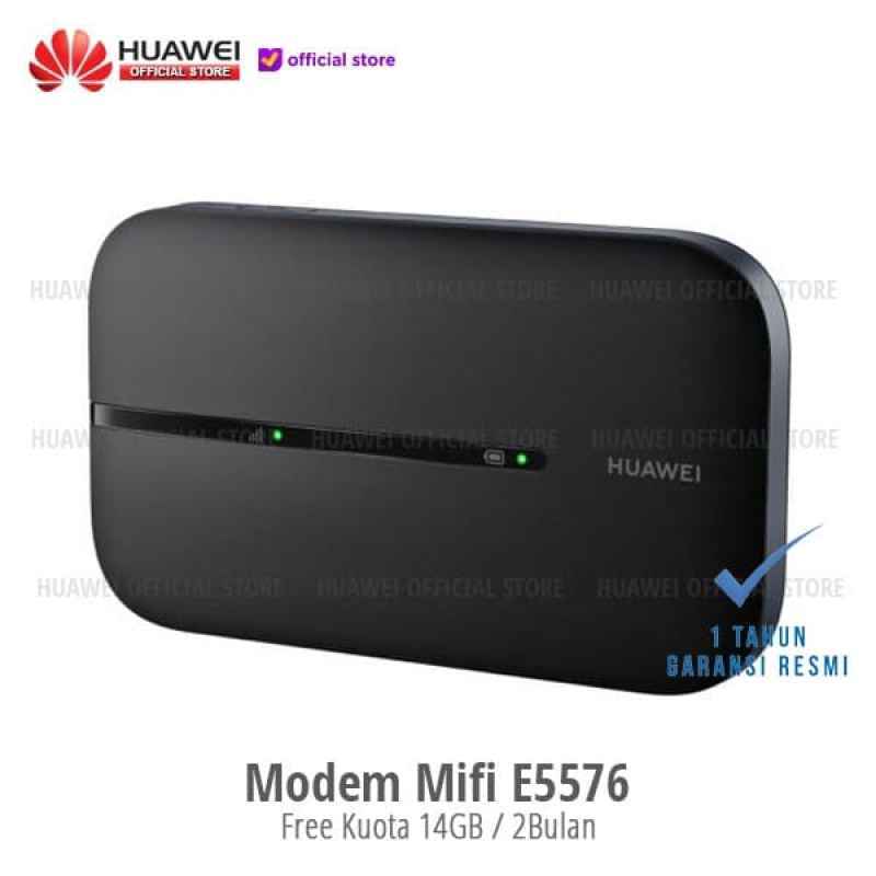 Jual Huawei E5576 Modem Mifi 4G LTE Unlock + Free Telkomsel 14 GB di Seller Grandtech - Sumur