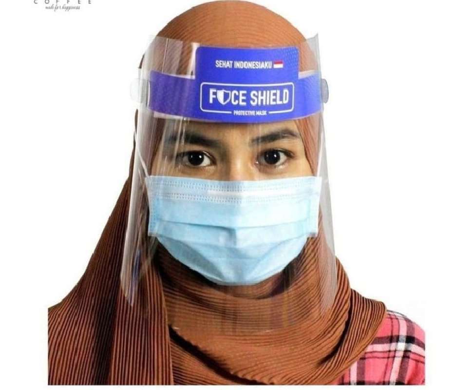 Jual Mokhamano Face Shield Masker Pelindung Wajah Transparan Apd Safety