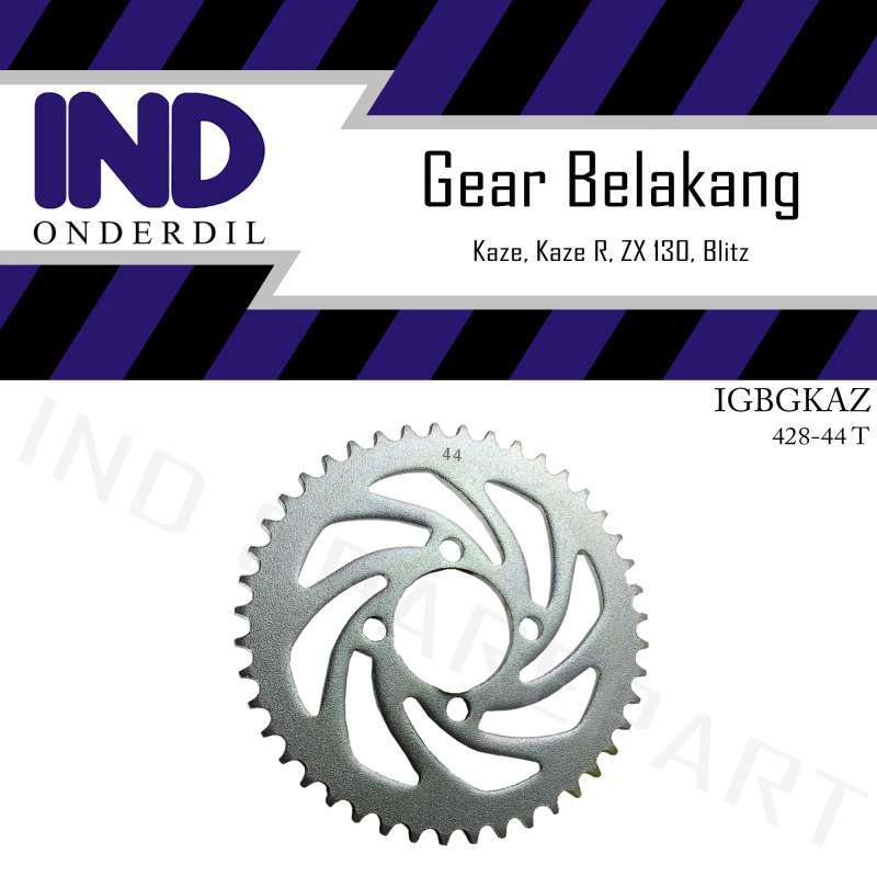 Jual IND Onderdil Gear Belakang Motor for Kawasaki Kaze/ R/ Blitz/ ZX